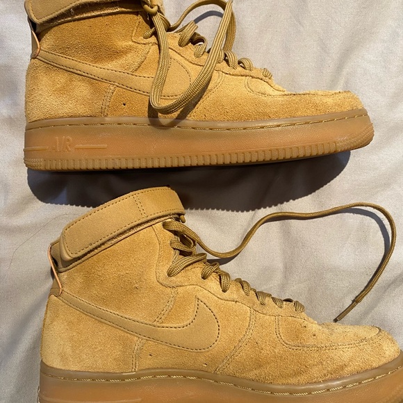 NIKE AIR FORCE 1 HIGH '07 LV8 WB 'FLAX' - Picture 4 of 4